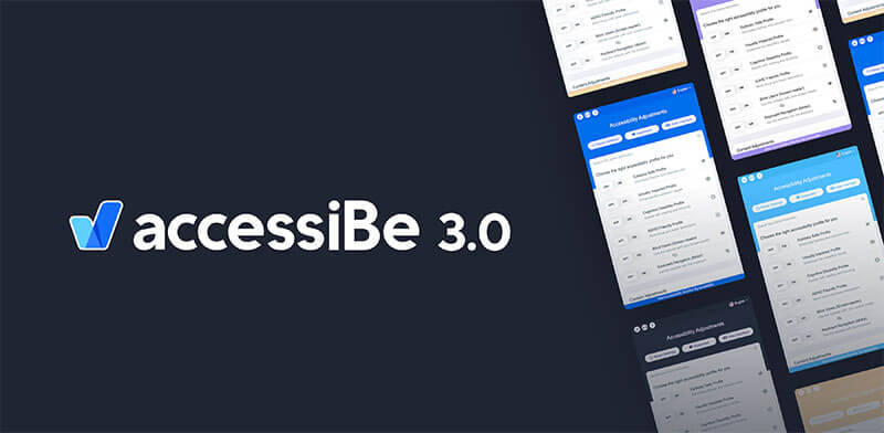 accessiBe 3.0 Screenshot banner