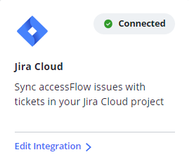 Screenshot of Jira edit integration