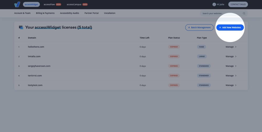 Image of dashboard