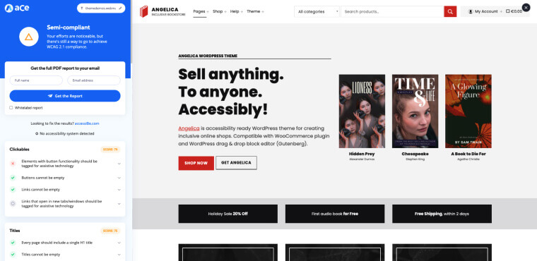 aCe semi compliant result