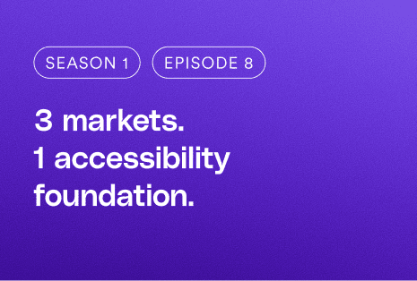 3 markets. 1 accessibility foundation
